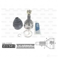 Шрус приводного вала, комплект PASCAL 5900427381261 HW Z969U g11031pc 3858813
