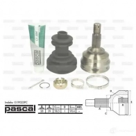Шрус приводного вала, комплект PASCAL 5900427420120 R WBRNJ g1p023pc 3859229 - Изображение 2