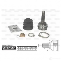 Шрус приводного вала, комплект PASCAL 5900427399990 3858890 g12092pc R 1PM1 - Изображение 2