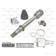 Шрус приводного вала, комплект PASCAL g82005pc GYP M9 5900427398849 3859823