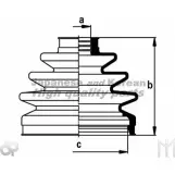 Комплект пылника, приводной вал ASHUKI 0858-0301 K2L1K1 94W CM Nissan Cube (Z11) 2 2002 – 2008