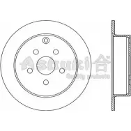 Тормозной диск ASHUKI SNBVW UBY6 P7 3034615 0993-2402