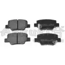 Тормозные колодки, дисковые, комплект ASHUKI 8AWK78 1083-0402 3035034 4 1RRR9