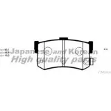 Тормозные колодки, дисковые, комплект ASHUKI R V42SK 3035054 1083-2050 3MM79P0