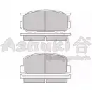 Тормозные колодки, дисковые, комплект ASHUKI 1083-2102 K738SP O QSOW6S4 3035056