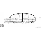Тормозные колодки, дисковые, комплект ASHUKI 3035092 4 ZIBGJH 1083-7002 TUTJ61C