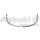 Трос, тормозной механизм рабочей тормозной системы ASHUKI XKJES 1176-7603 Mazda JWWS O