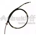 Трос ручника ASHUKI 1IVZQD Toyota Starlet 1179-3402 IPM VLME