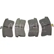 Тормозные колодки, дисковые, комплект ASHUKI W8TRZ4 3041362 D091-05 F50 EHUB
