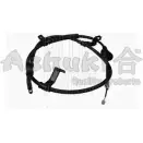 Трос ручника ASHUKI H0R5YQV 2 F13W Hyundai Tucson (JM) 1 Кроссовер 2.0 CRDi 120 л.с. 2007 – 2010 HRK12934