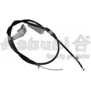 Трос ручника ASHUKI F42KJ HRK12978 Nissan Navara (D40) 2 Пикап 2.5 dCi 4WD (D40TT. D40T. D40M. D40BB) 190 л.с. 2009 – 2025 N1T I0Y