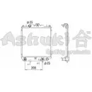 Радиатор охлаждения двигателя ASHUKI 0AG6F1 I YGT3 K454-22 Suzuki Alto
