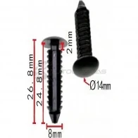 Клипса пластмассовая PATRON p370170 G4RB T 1425559208