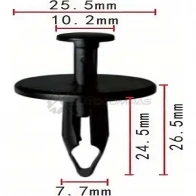 Клипса пластмассовая PATRON p370138 KKMX X6 1425559513