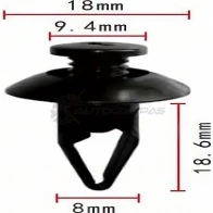 Клипса пластмассовая PATRON p370116 V7 NJCFY 1425559457