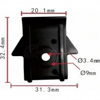 Клипса пластмассовая PATRON p370041 0G7Y P 1425559459