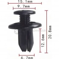 Клипса пластмассовая PATRON 1425559102 p370024a MVN UQD3