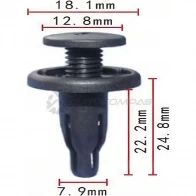 Клипса пластмассовая PATRON p370088 D WN9G 1425559562