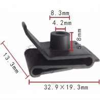 Клипса пластмассовая PATRON BH9 RCS p370020 1425559574