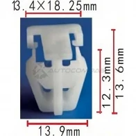 Клипса пластмассовая PATRON p370032 NL8 K1IK 1425559445