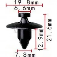 Клипса пластмассовая PATRON XXII K 1425559046 p371391