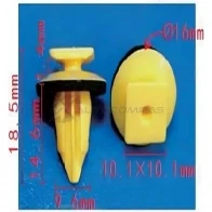 Клипса пластмассовая PATRON ONF C5 p371268 1425558391