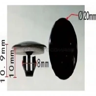 Клипса пластмассовая PATRON p371295 D8TU QIU 1425558501