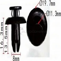 Клипса пластмассовая PATRON p371289 WG1 BOI 1425558346