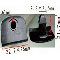 Клипса пластмассовая PATRON p371136 4QLL2B K 1425558321