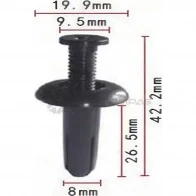 Клипса пластмассовая PATRON RRJV D 1425558766 p370932