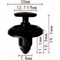 Клипса пластмассовая PATRON p370967 LYOM ZE 1425558597