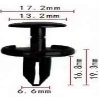 Клипса пластмассовая PATRON K4SP 2 1425558397 p370782
