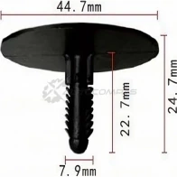 Клипса пластмассовая PATRON p370760 1425558913 9 TMVQ4S