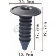 Клипса пластмассовая PATRON 1425559018 Z7 3QOB p370684
