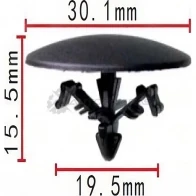 Клипса пластмассовая PATRON p370542 1425559149 S LCWJ0C