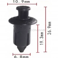 Клипса пластмассовая PATRON D30 HZ p370481 1425559191