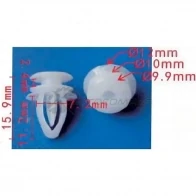 Клипса пластмассовая PATRON Z9I ZZE 1425559156 p370521