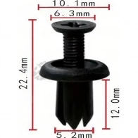 Клипса пластмассовая PATRON p370494 1425559194 RU2FL 9U