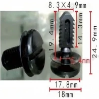 Клипса пластмассовая PATRON p370501 1425559265 5MF 7SX