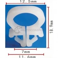 Клипса пластмассовая PATRON p370439 1425559137 SP1 N0O