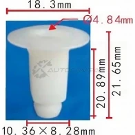 Клипса пластмассовая PATRON H1ZJ S p370346 1425559329