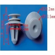 Клипса пластмассовая PATRON OK MWCMK 1425559188 p370243