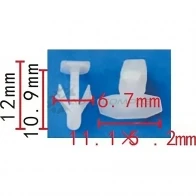 Клипса пластмассовая PATRON M9 ABAH p372295 1438144128