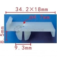 Клипса пластмассовая PATRON XPGS 9Z p372082 1438144190
