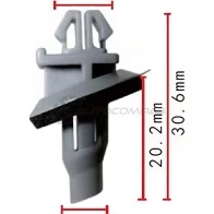 Клипса пластмассовая PATRON AE 6LOYN p372048 1438144207
