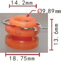 Клипса пластмассовая PATRON p372032 B6P XDU 1438144215