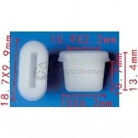 Клипса пластмассовая PATRON M3 LGQ p372020 1438144219