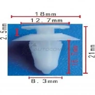 Клипса пластмассовая PATRON 1425559096 Z6LBB Q p371966