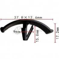 Клипса пластмассовая PATRON RP S6BXV p371896 1425558098