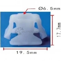 Клипса пластмассовая PATRON O NNO76 p371816 1425559075
